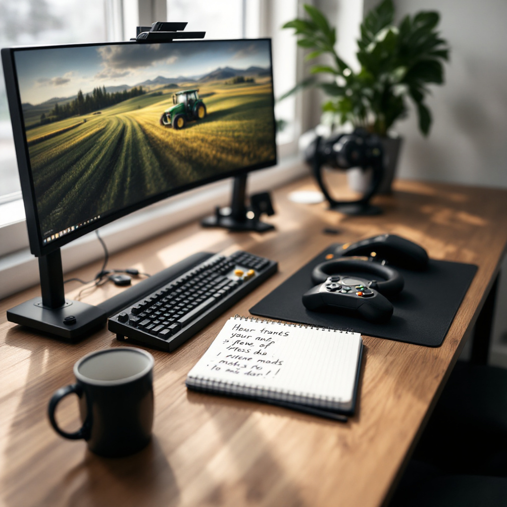 Beste Mods für Landwirtschafts Simulator 22 auf einem PC-Gaming-Setup